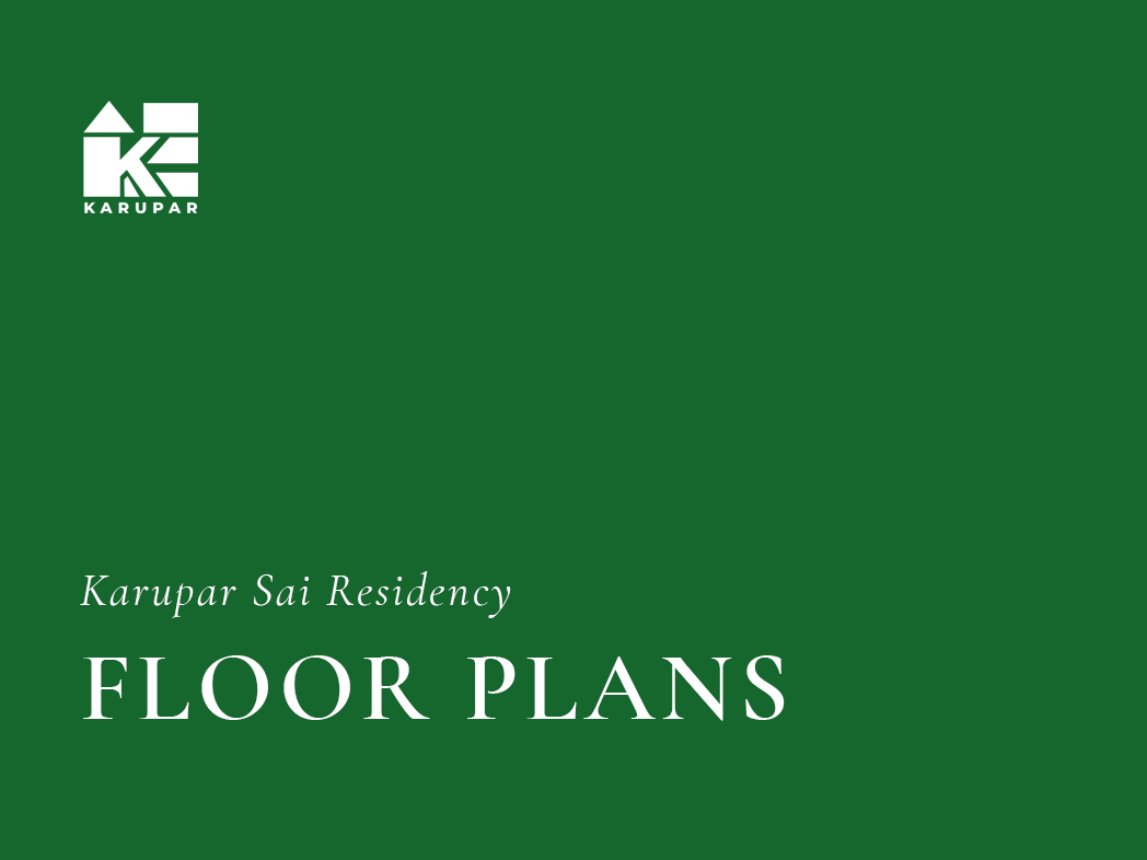 Karupar Sai Residency — Floor Plans